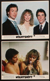 2r038 NIGHT SHIFT 8 8x10 mini LCs '82 Michael Keaton, Henry Winkler, Shelley Long