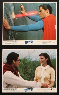 2r062 SUPERMAN III 8 8x10 mini LCs '83 Christopher Reeve as the superhero, Richard Pryor, Kidder!