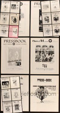 2s067 LOT OF 24 UNCUT PRESSBOOKS FROM WARNER BROS MOVIES '70s-80s great advertising images!