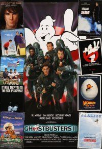 2s230 LOT OF 26 UNFOLDED DOUBLE-SIDED & SINGLE-SIDED ONE-SHEETS '86 - '94 Ghostbusters II & more!
