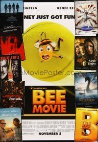 2s243 LOT OF 20 UNFOLDED MOSTLY DOUBLE-SIDED ONE-SHEETS '93 - '07 Bee Movie, Bucket List & more!