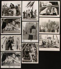 2s342 LOT OF 10 REPRO 8X10 STILLS FROM IT'S A MAD, MAD, MAD, MAD WORLD '80s many great images!