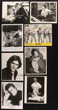 2s143 LOT OF 59 COLOR & B&W MOVIE, TV & PUBLICITY 8x10 STILLS OF ANDREW STEVENS '70s-80s cool!