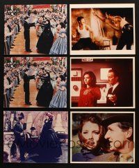 2s352 LOT OF 6 COLOR REPRO 8X10 STILLS '90s Gone with the Wind, Enter the Dragon & more!