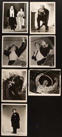 2s349 LOT OF 7 CHARLES LAUGHTON REPRO 8X10 STILLS '80s one with Elsa Lanchester!