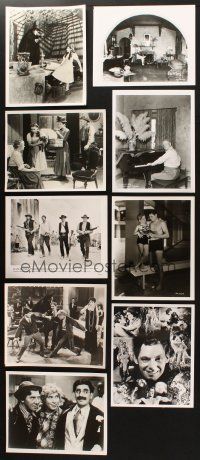 2s345 LOT OF 9 REPRO 8X10 STILLS FROM CLASSIC MOVIES '80s Wizard of Oz, Marx Bros & more!