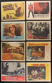 2s030 LOT OF 100 LOBBY CARDS '28 - '71 many great images from a variety of different movies!
