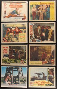 2s032 LOT OF 98 LOBBY CARDS '46 - '82 great images from a variety of different movies!