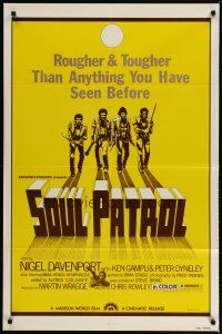 2t098 BLACK TRASH 1sh R81 Soul Patrol, Rougher & Tougher than anything you have seen before!