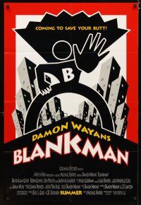 2t100 BLANKMAN advance 1sh '94 wacky superhero Damon Wayans, David Alan Grier