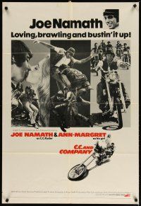 2t143 C.C. & COMPANY int'l 1sh '70 great images of Joe Namath on motorcycle, Ann-Margret!