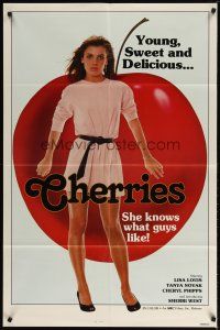 2t178 CHERRIES 1sh '70s young, sweet and delicious, she knows what guys like!