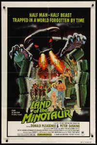 2t260 DEVIL'S MEN 1sh '76 Land of the Minotaur, Robert Tanenbaum fantasy monster art!