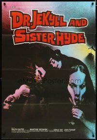 2t280 DR. JEKYLL & SISTER HYDE English 1sh '72 sexual transformation of man to woman takes place!