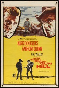 2t556 LAST TRAIN FROM GUN HILL 1sh '59 Kirk Douglas, Anthony Quinn, directed by John Sturges!
