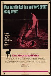 2t609 MEPHISTO WALTZ 1sh '71 Jacqueline Bisset, when was the last time you were really afraid?