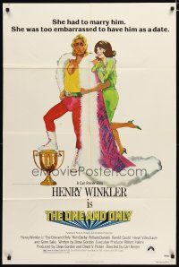 2t669 ONE & ONLY 1sh '78 Kim Darby was too embarrassed to have wrestler Henry Winkler as a date!