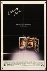 2t671 ORDINARY PEOPLE 1sh '80 Donald Sutherland, Mary Tyler Moore, directed by Robert Redford!