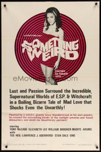 2t816 SOMETHING WEIRD 1sh '67 Herschell Gordon Lewis, lust, passion, supernatural, bizzare tales!