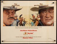2w031 BIG JAKE 1/2sh '71 Richard Boone wanted gold but John Wayne gave him lead instead!