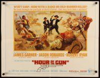 2w141 HOUR OF THE GUN 1/2sh '67 James Garner as Wyatt Earp, John Sturges, was he a hero or killer?