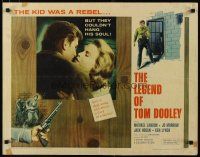 2w193 LEGEND OF TOM DOOLEY 1/2sh '59 Michael Landon was a rebel, but they couldn't hang his soul!