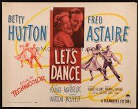 2w194 LET'S DANCE 1/2sh '50 great images of dancing Fred Astaire & Betty Hutton!
