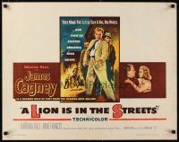 2w201 LION IS IN THE STREETS 1/2sh '53 the gutter was James Cagney's throne!
