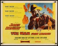 2w216 MAN FROM LARAMIE style B 1/2sh '55 different art of James Stewart, directed by Anthony Mann!