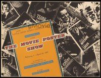 2w227 MOVIE POSTER SHOW 22x29 exhibit poster '85 Miami Film Festival, montage of classic posters!