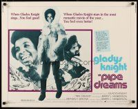 2w249 PIPE DREAMS 1/2sh '76 Gladys Knight sings, great full-length image of the singer!