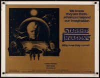 2w297 STARSHIP INVASIONS 1/2sh '77 wacky aliens who are advanced beyond our imagination!