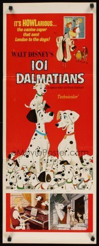 2w657 ONE HUNDRED & ONE DALMATIANS insert R69 most classic Walt Disney canine family cartoon!