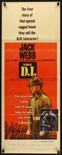 2w457 DI insert '57 great image of U.S. Marine Corps Drill Instructor Jack Webb!