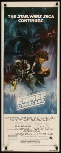 2w472 EMPIRE STRIKES BACK insert '80 George Lucas classic, Gone with the Wind art by Roger Kastel!