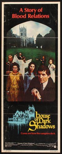 2w543 HOUSE OF DARK SHADOWS insert '70 how vampires do it, a bizarre act of unnatural lust!