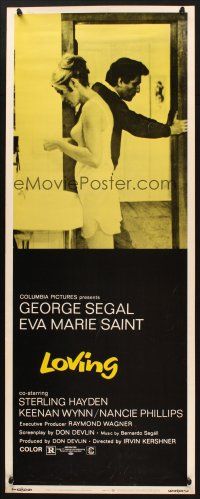 2w593 LOVING insert '70 different image of sexy Eva Marie Saint & George Segal in bathroom!