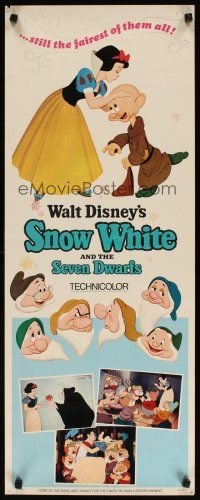 2w751 SNOW WHITE & THE SEVEN DWARFS insert R67 Walt Disney animated cartoon fantasy classic!