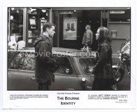 2x106 BOURNE IDENTITY 8x10 still '02 amnesiac Matt Damon & Franka Potente on street!