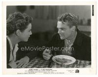 2x004 13 RUE MADELEINE 8x10.25 still '46 close up of James Cagney eating beans by Annabella!