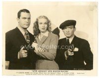 2x010 AFTER MIDNIGHT WITH BOSTON BLACKIE 8x10.25 still '43 Chester Morris, Ann Savage, Stone