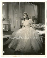 2x027 ANNA NEAGLE 8x10 key book still '41 full-length in beautiful dress from Irene by Alex Kahle!