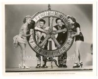 2x036 ARE YOU WITH IT candid 8x10 still '48 O'Connor, San Juan, Parker & Stewart w/wheel of fortune