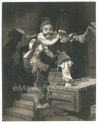 2x040 BABES ON BROADWAY deluxe 7.25x9.25 still '41 Mickey Rooney in wacky costume w/sword in mouth!