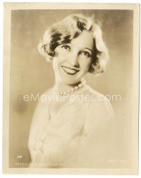 2x068 BESSIE LOVE deluxe 8x10 still '30s head & shoulders portrait smiling really big by Apeda!