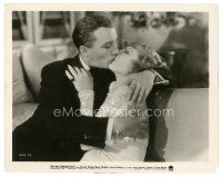 2x076 BIG BROADCAST 8x10.25 still '32 romantic close up of Bing Crosby kissing Sharon Lynn!