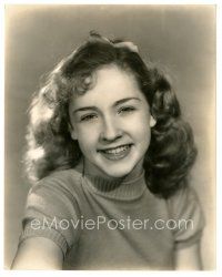 2x099 BONITA GRANVILLE 7.5x9.5 still '30s cute head & shoulders smiling portrait by Elmer Fryer!