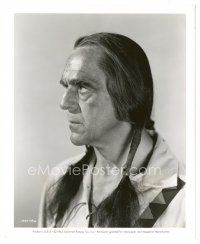 2x104 BORIS KARLOFF 8.25x10 still '47 profile portrait as Native American Indian from Tap Roots!
