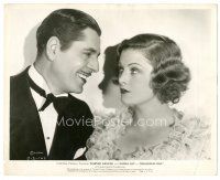 2x118 BROADWAY BILL 8.25x10 still '34 Frank Capra, Warner Baxter smiles at pretty Myrna Loy!