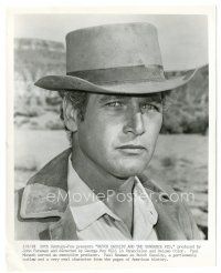 2x124 BUTCH CASSIDY & THE SUNDANCE KID 8x10 still '69 great head & shoulders c/u of Paul Newman!